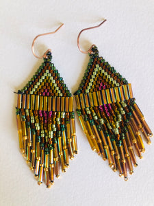 Iridescent Earth Tones Diamond Minis