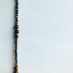 Tigers Eye Body Jewelry Waist 35.5”