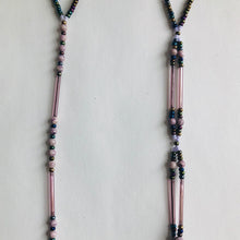 Load image into Gallery viewer, Charoite Purple Body Jewelry Waist 30”
