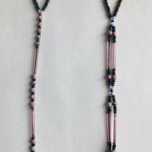 Charoite Purple Body Jewelry Waist 30”