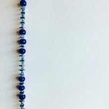 Load image into Gallery viewer, Lapis Body Jewelry Waist 34”
