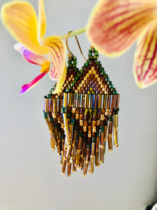 Forest Green and Bronze Delica Minis