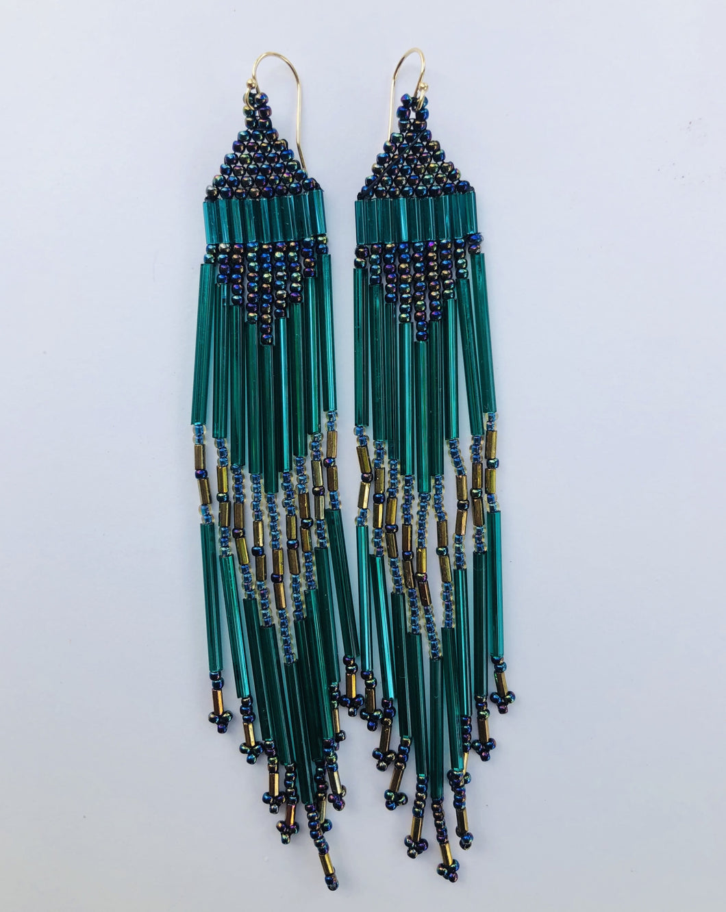 Turquois Gold, and Iridescent Blue Rock Stars